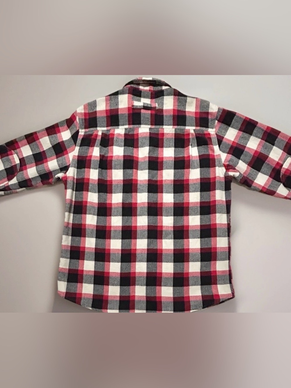 VTG Woolrich Men’s Classic Flannel Buffalo Plaid 100% Cotton Shirt L - Picture 7 of 11
